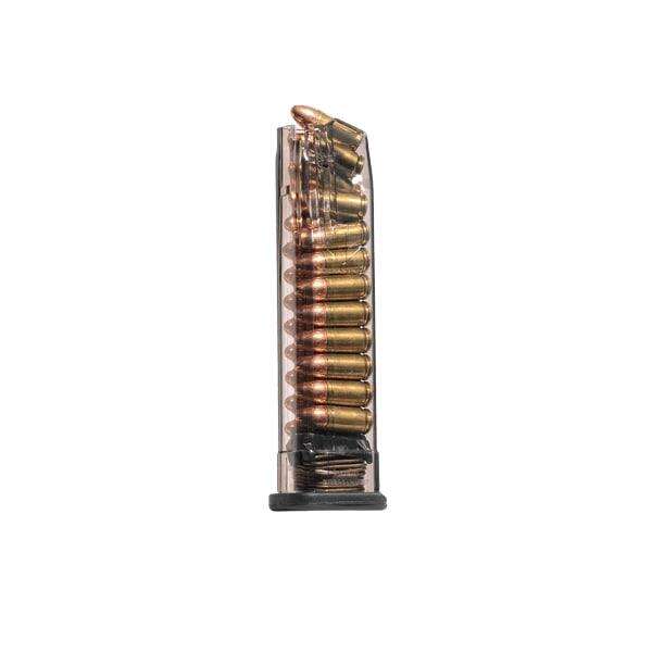 Magazines High Capacity Elite Tactical Systems Group Ready Series 9mm ETS FITS HECKLER & KOCH VP9 - 21RD 9MM MAG EXTENDED CARBON SMOKE • Model: Ready Series